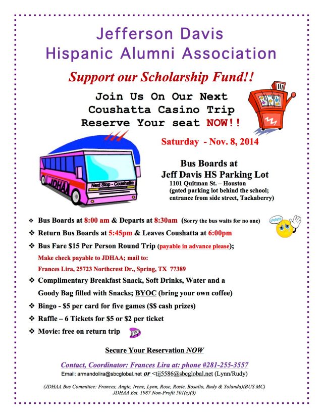 2014 - JDHAA Coushatta Nov. 8